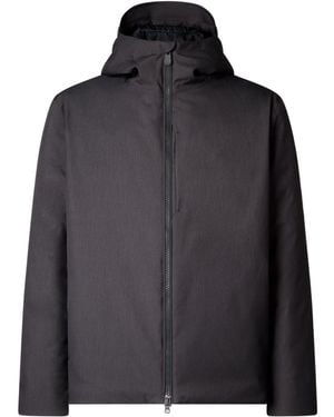 Save The Duck Barnaby Hooded Puffer Jacket - Black