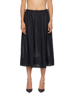 St. Agni Low-Rise Skirt - Black