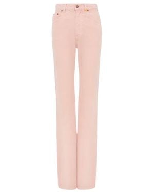 Chloé Belt Loop Jeans - Pink