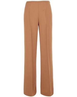 forte_forte Mypants High Waist Trousers - Brown