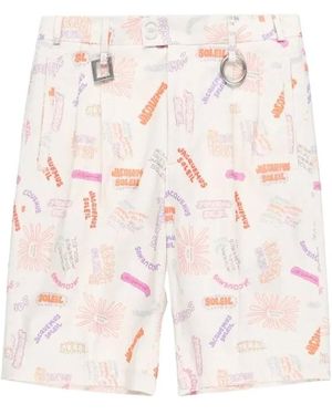 Jacquemus Belt Loop Logo Shorts - Pink