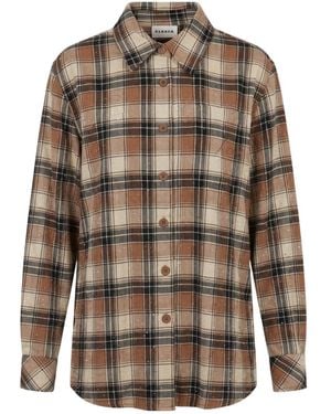 P.A.R.O.S.H. Single-Breasted Shirt - Brown