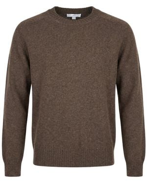 Malo Cashmere Crew-Neck Jumper - Brown