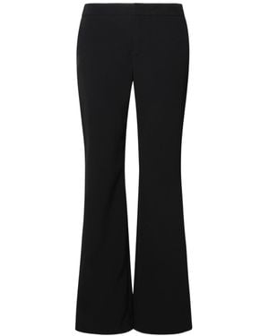 Balmain Low-Rise Flared Pants - Black