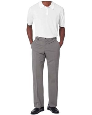 Pt Pantaloni Pt Torino Classic Fit Trousers - Grey