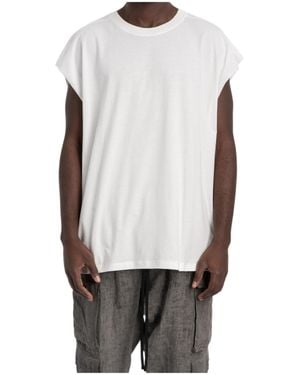Thom Krom Oversized Sleeveless T-Shirt - Grey