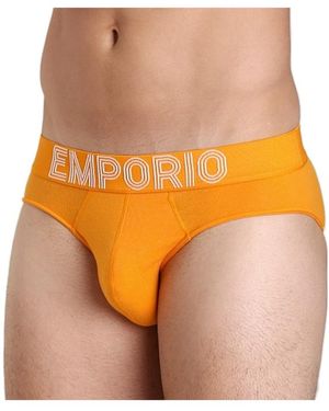 Emporio Armani Briefs Pants - Orange