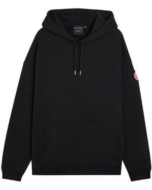 Canada Goose Hooded Cotton Sweatshirt - Black