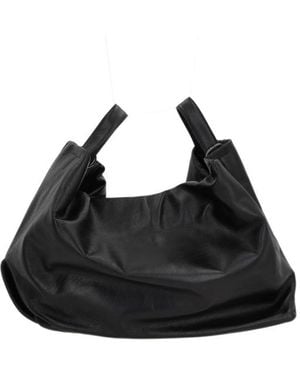 Yohji Yamamoto Tulips Tote Bag - Black