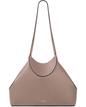 Givenchy Small Curved-Top Tote Bag - Brown