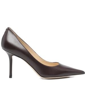 Jimmy Choo Love Pointed Pumps - Brown