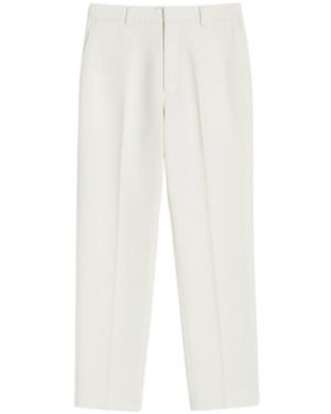 Jil Sander Casual Trousers With Belt Loops - White