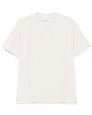 Autry Logo Cotton T-Shirt - White