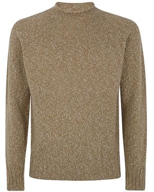 Drumohr Mélange-Effect Jumper - Brown