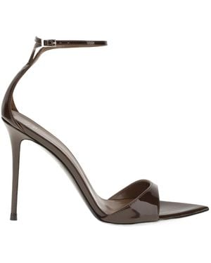 Giuseppe Zanotti 105Mm Pointed-Toe Ankle-Strap Sandals - White