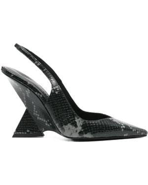 The Attico 105Mm Cheope Pumps - Black