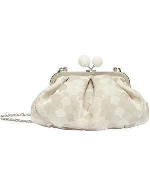 Weekend by Maxmara Pasticcino Small Shoulder Bag - White