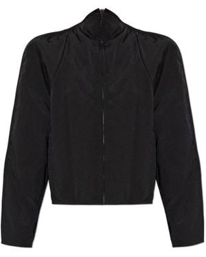 MM6 by Maison Margiela Padded Cropped Jacket - Black