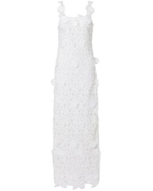 Jonathan Simkhai Marenna Broderie Anglaise Sequined Gown - White