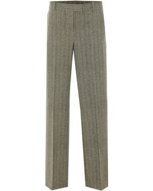 Circolo 1901 Casual Pants With Belt Loops - Gray