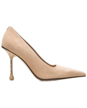 Jimmy Choo Pointed-Toe Court Shoes - White