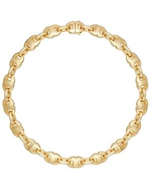 Tory Burch Gemini Link Chain Necklace - Metallic