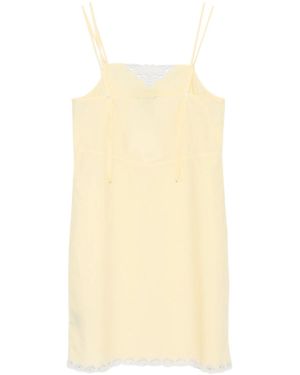 Soeur Spaghetti Strap Dress - Natural