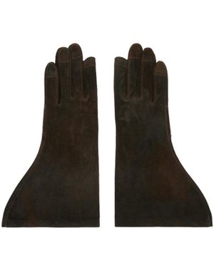 Rick Owens Concordians Gleam Gloves - Black