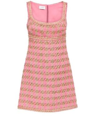 Giambattista Valli Tweed Minidress - Pink