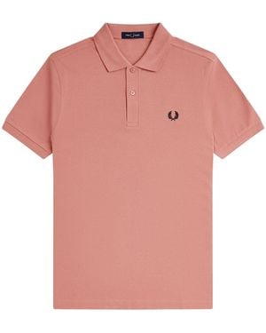 Fred Perry Polocollar Shortsleeve Tshirt - Pink
