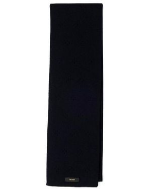 Prada Cashmere Scarf - Black