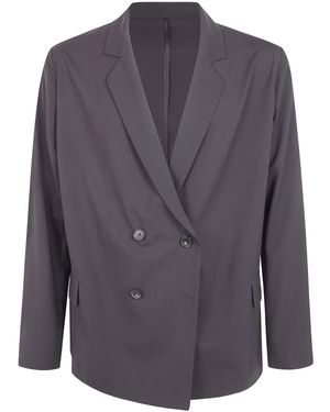 PT01 Double Breasted Jacket - Blue