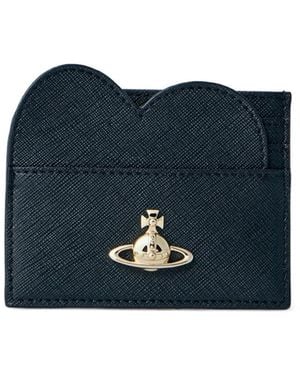 Vivienne Westwood Logo Plaque Wallet - Blue