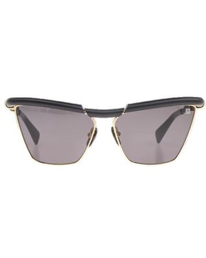 Balmain Eyewear Cat-Eye Frame Sunglasses - White