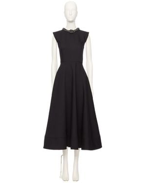 Valentino Midi Dress - Black