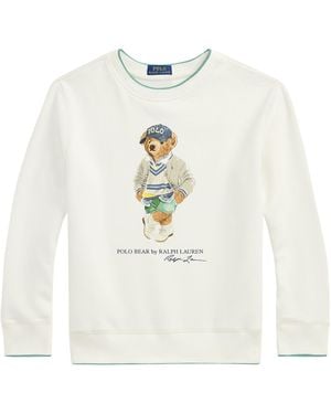 Polo Ralph Lauren Long Sleeve Sweatshirt - White