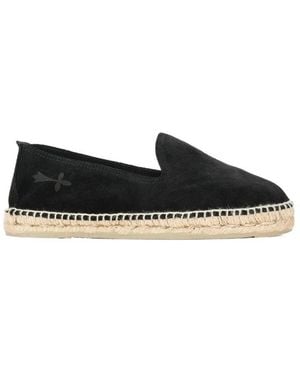 Manebí Round Toe Espadrilles - Black