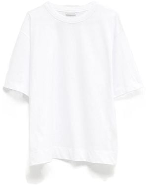 Dries Van Noten Crew Neck Short-Sleeved T-Shirt - White