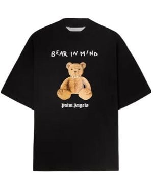 Palm Angels Bear T-Shirt - Black