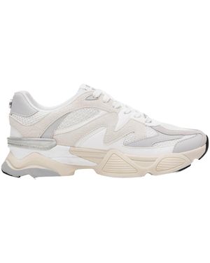 Steve Madden Colour Blocked Trainers - White