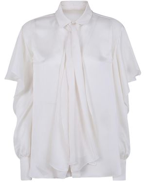 Sacai Satin Shirt - White