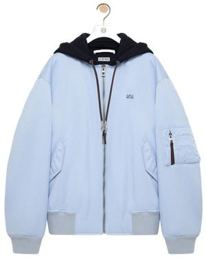 Loewe Bomber Jacket - Blue