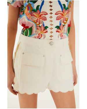 FARM Rio Belt Loop Shorts - Multicolour