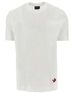 Emporio Armani Logo T-Shirt - White