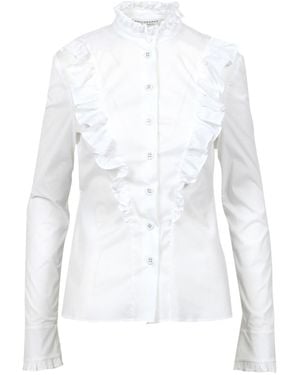Philosophy Di Lorenzo Serafini Ruffled Shirt - White