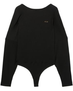 Emilio Pucci Jersey Bodysuit - Black