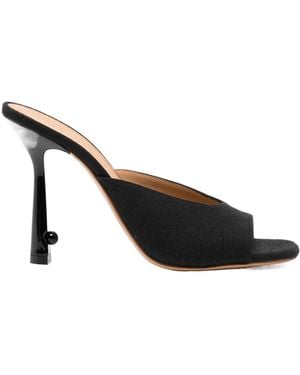 Off-White c/o Virgil Abloh Lollipop 100Mm Mules - Black