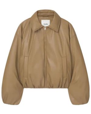 Nanushka Asger Balloon Jacket - Natural