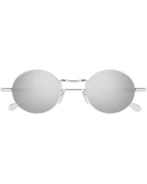 Chloé Round-Frame Sunglasses - White