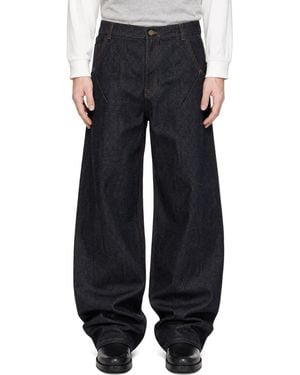 Entire studios Dem V2 Wide-Leg Jeans - Black